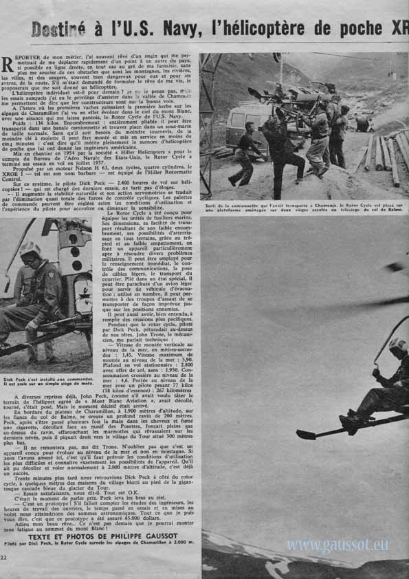 Aviation Magazine n°256 page 22 heli