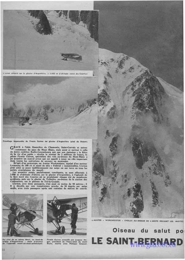 Aviation Magazine n°279 page 22 auster