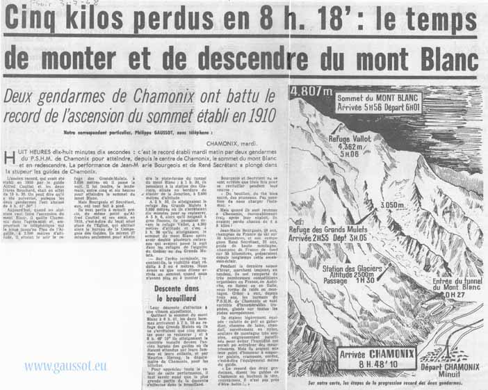 France Soir 31-07-68 Gendarmes