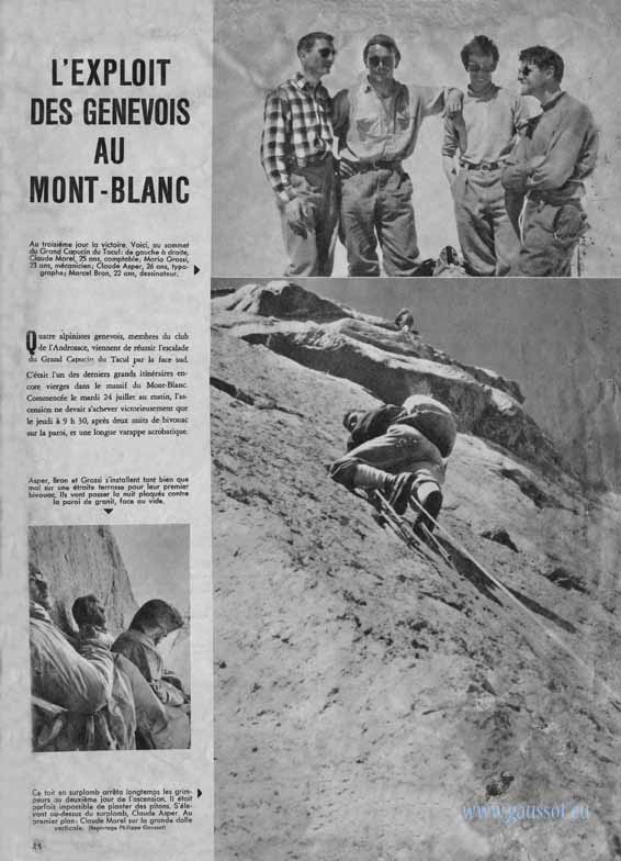 L'Illustré 1956 n°31 tacul