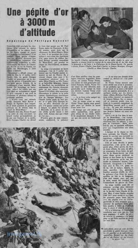L'Illustré 1956 n°50 pépite