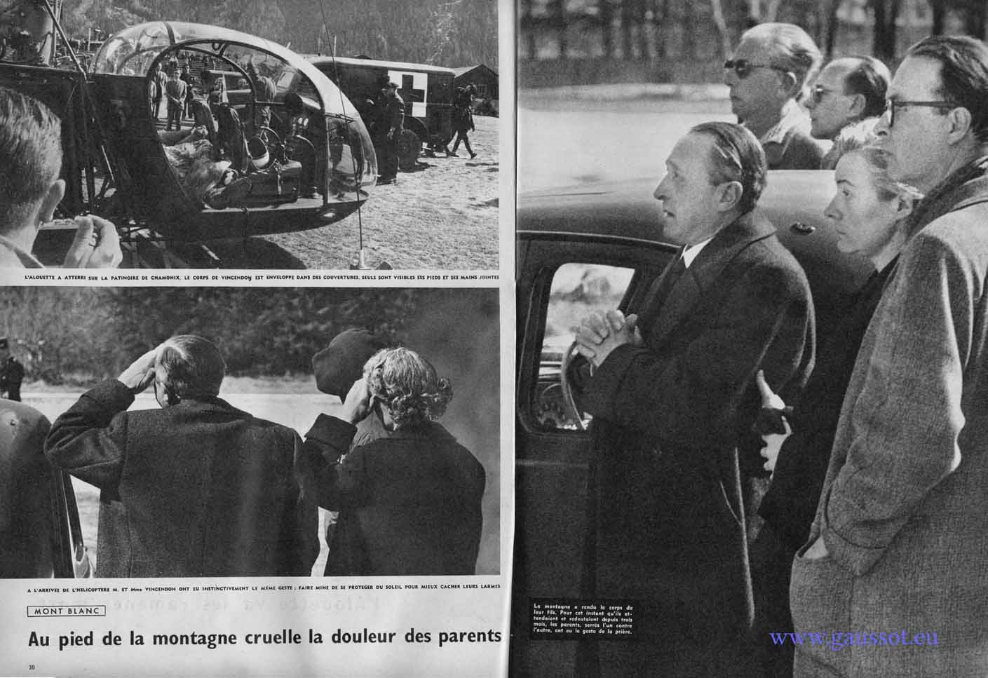 Match 30-03-1957 Vincendon
