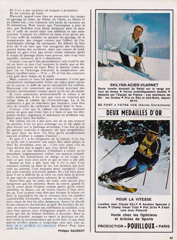 Ski Flash n°24 page 63 journalistes