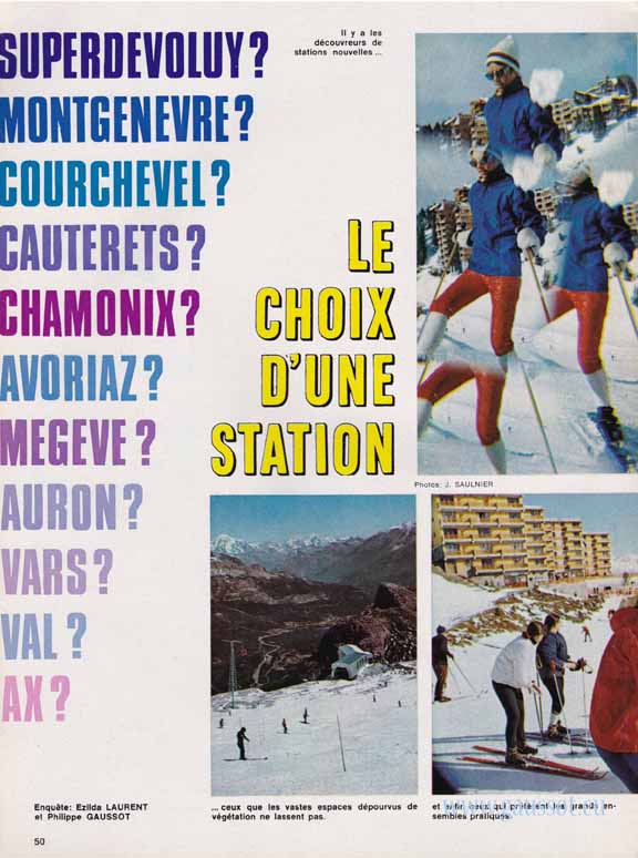 Ski Flash n°24 page 50 station