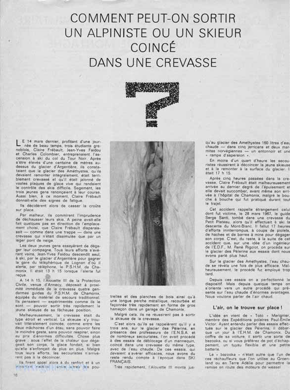 Ski Français n°192 page 16 air chaud
